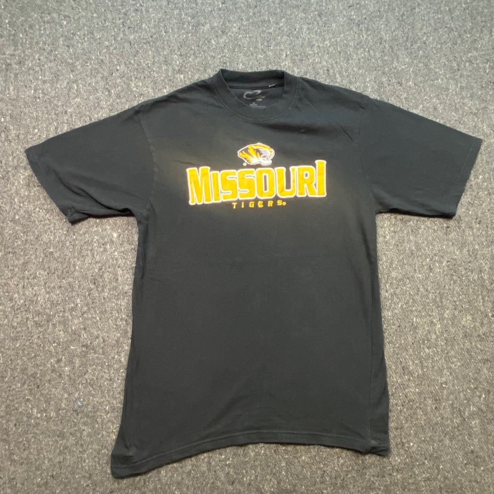 Cadre Missouri Tiger Shirt Sz M Men Black Collegiate Gorpcore Streetwear Graphic